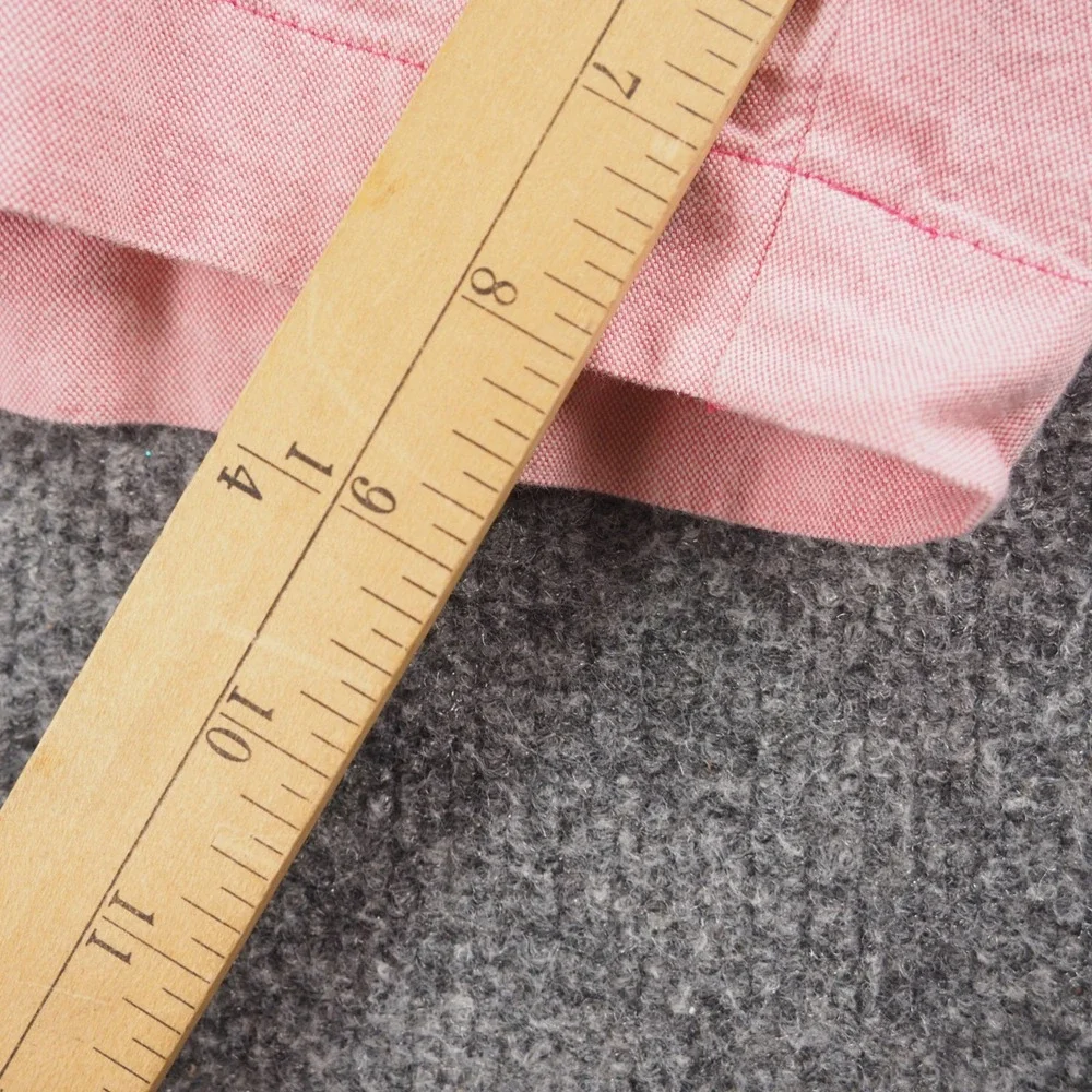 Bills Kahkis Shorts Mens 36 Oxford Pink Solid Preppy Coastal Summer Classic